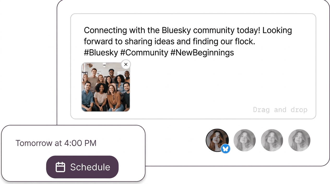 Consistent Bluesky posting without the scramble