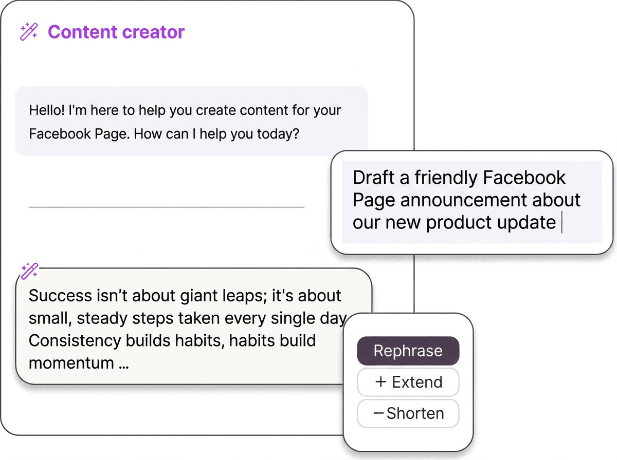 Clear messaging for people who scroll fast